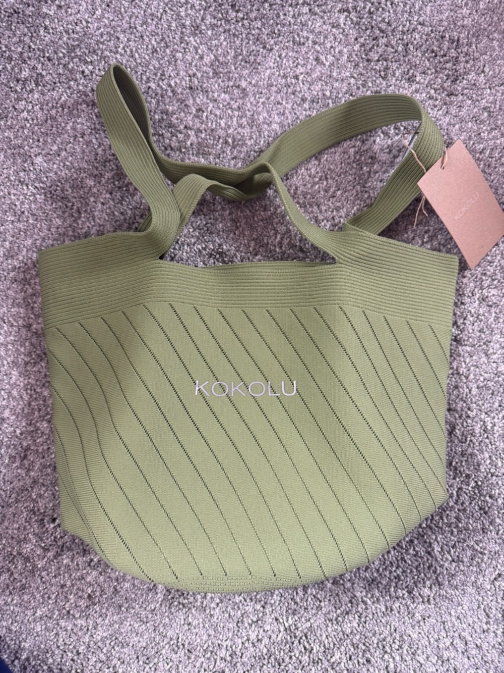KOKOLU Ultra Lightweight Tote Bag - Upcycled Flexible Machine Washable